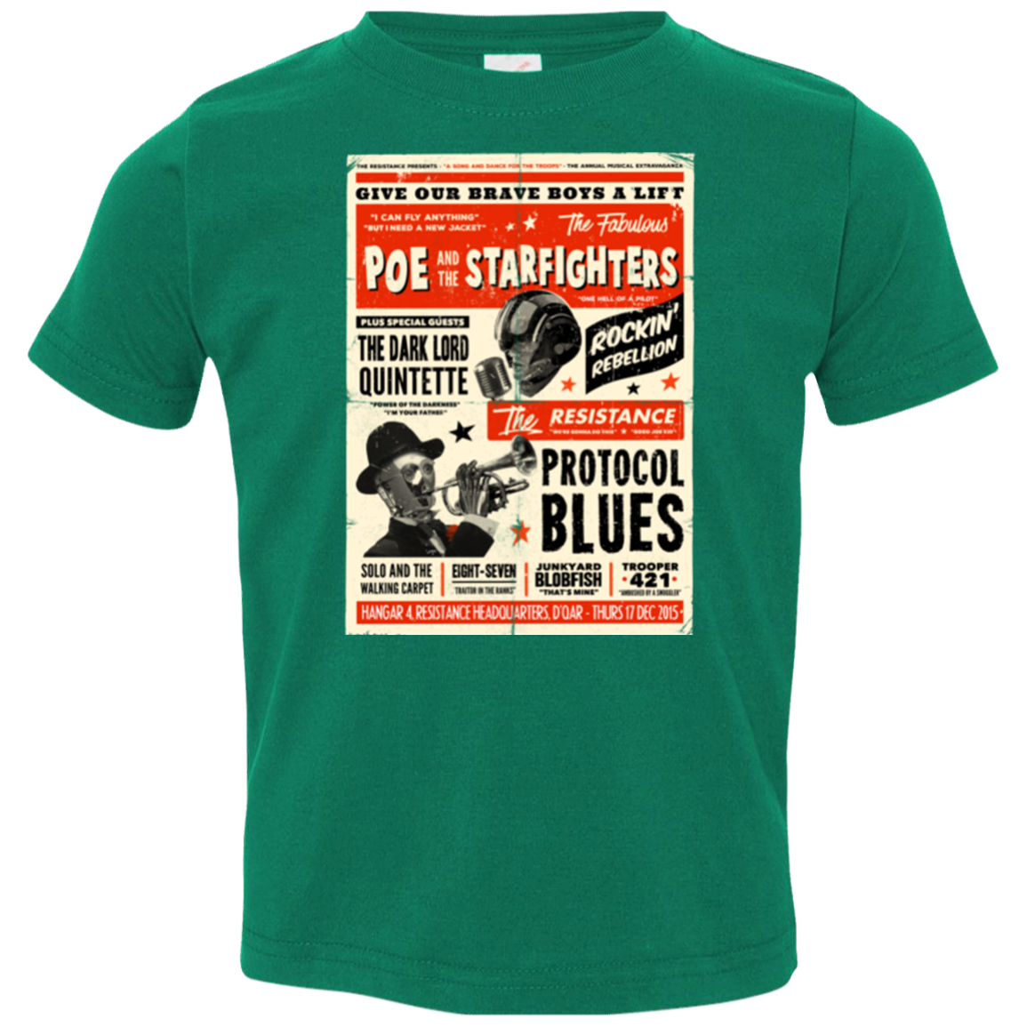 Poe and The Starfighters Toddler Premium T-Shirt
