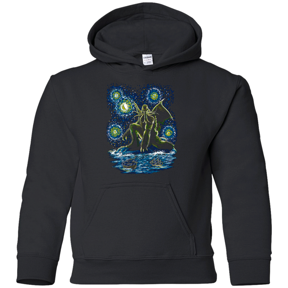 Night of Cthulhu Youth Hoodie