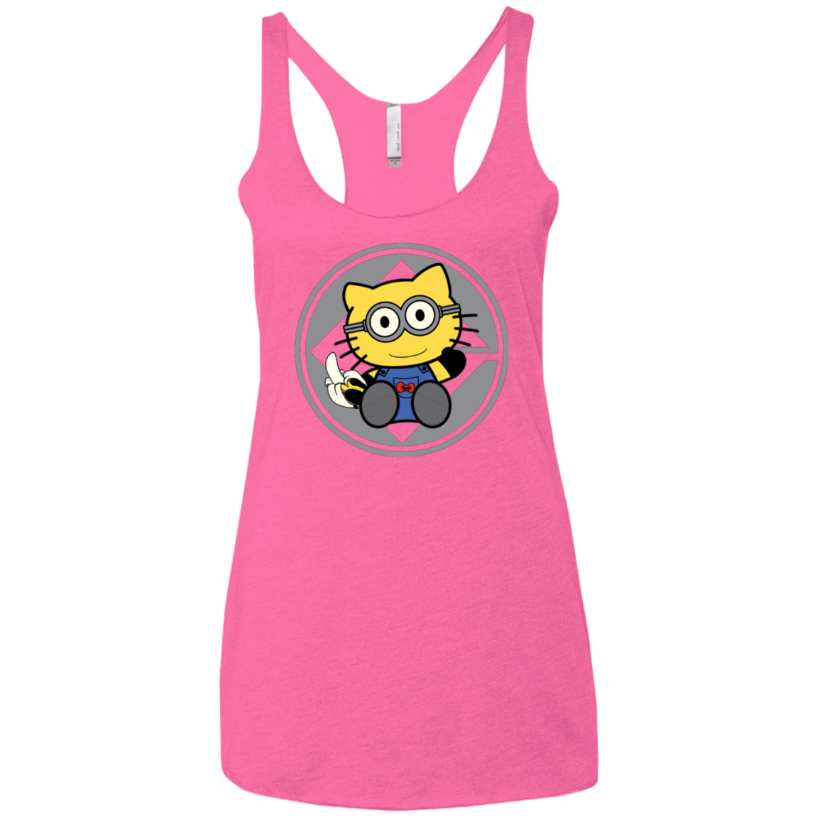 Hello Banana Women's Triblend Racerback Tank