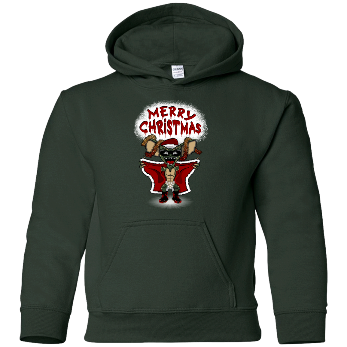 Flashing Through The Snow Youth Hoodie