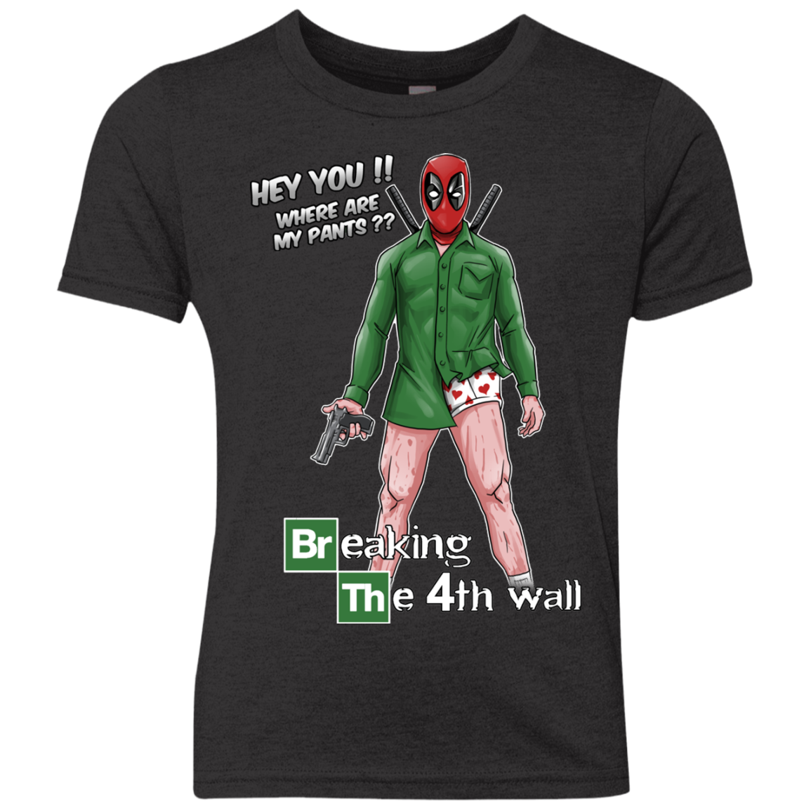 Breaking the 4th Wall Youth Triblend T-Shirt