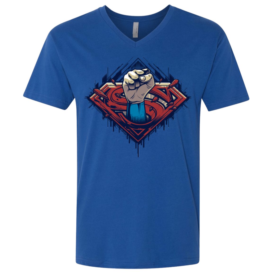 Steel Hero Men's Premium V-Neck