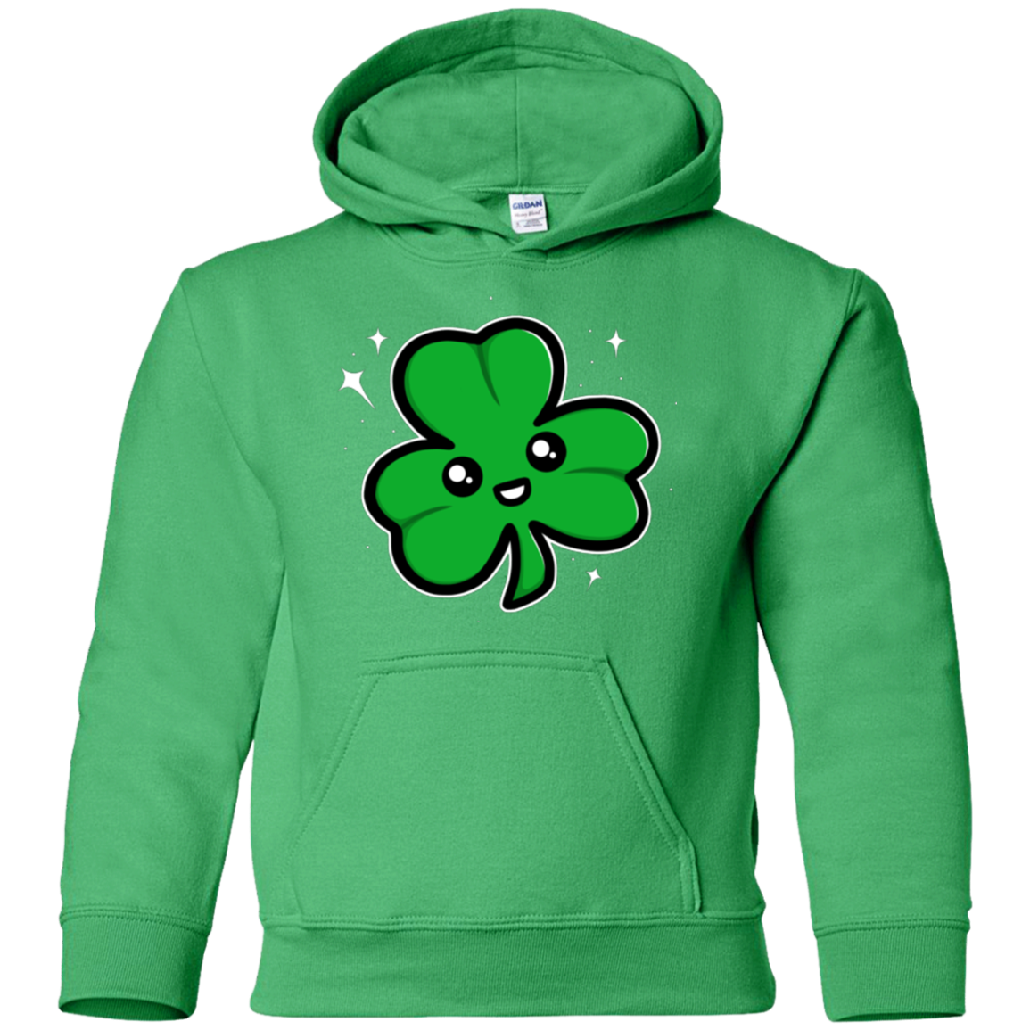 Super Cute Shamrock Youth Hoodie