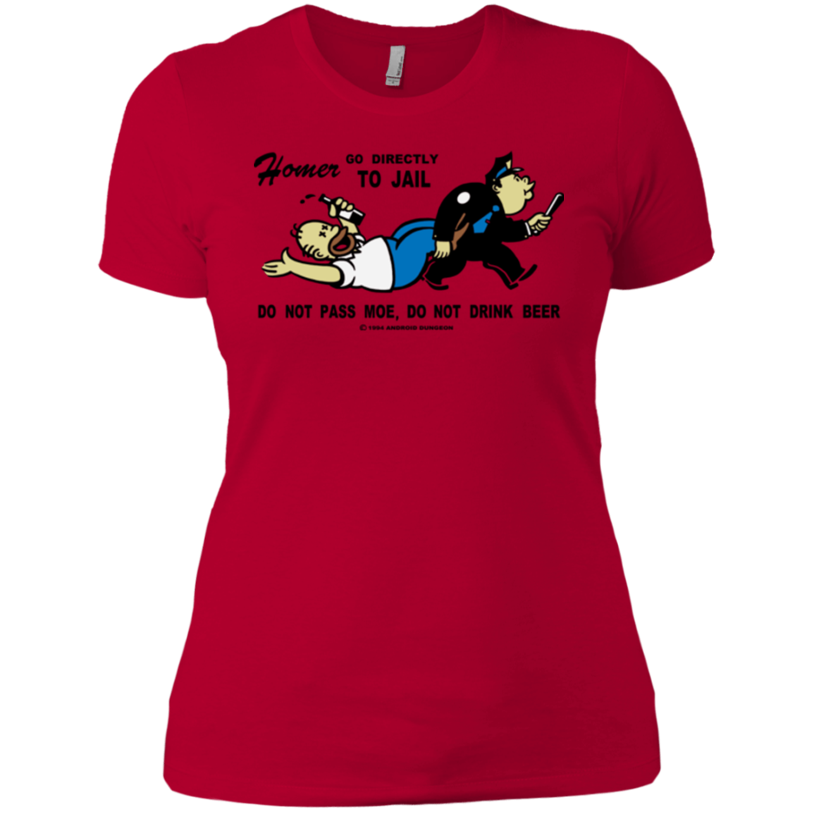 Do Not Pass Moe Women's Premium T-Shirt