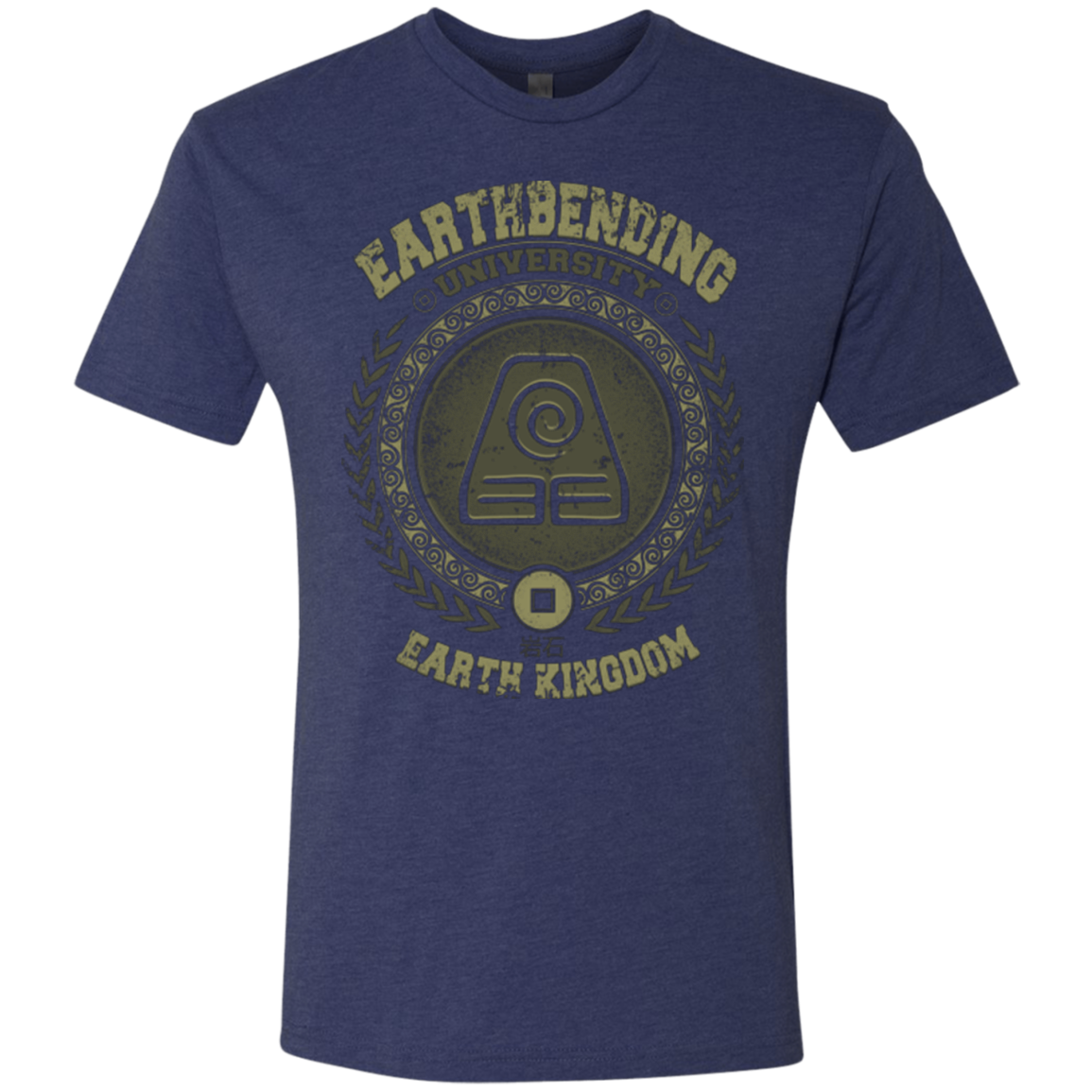 Earthbending university Men's Triblend T-Shirt
