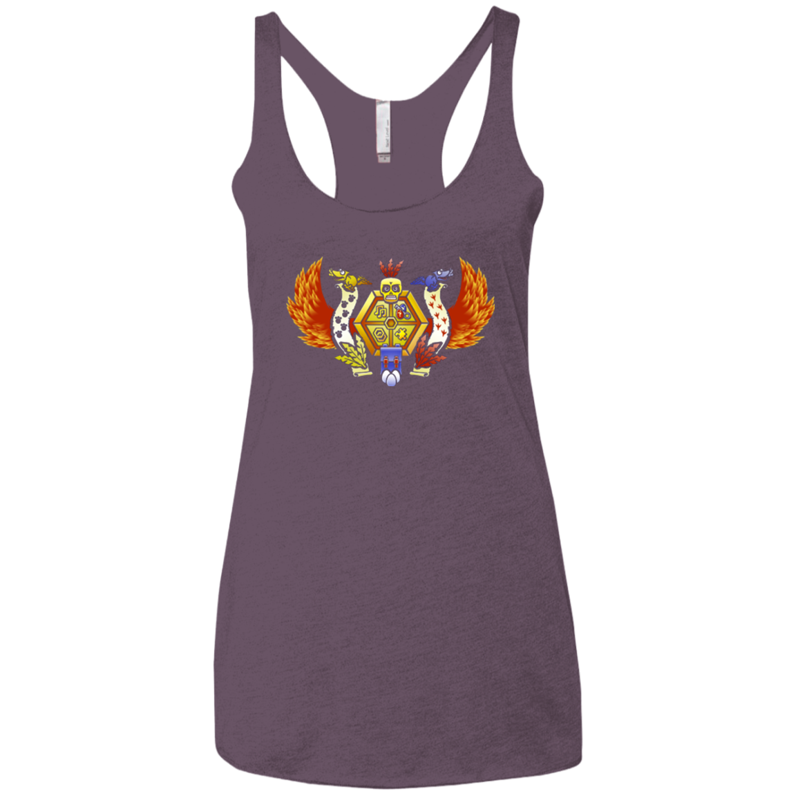 Treasure Hunters Crest Women's Triblend Racerback Tank