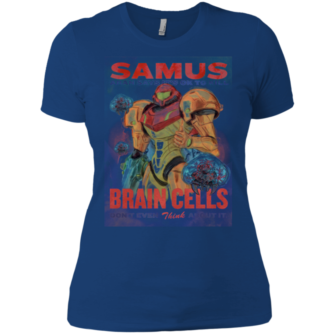 Samus Aran Propaganda Women's Premium T-Shirt