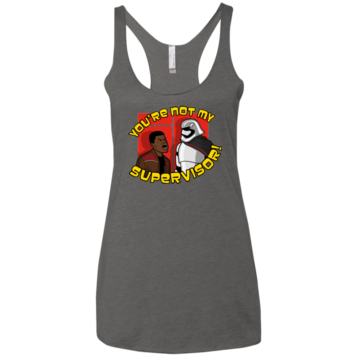 The Tunt Awakens Women's Triblend Racerback Tank