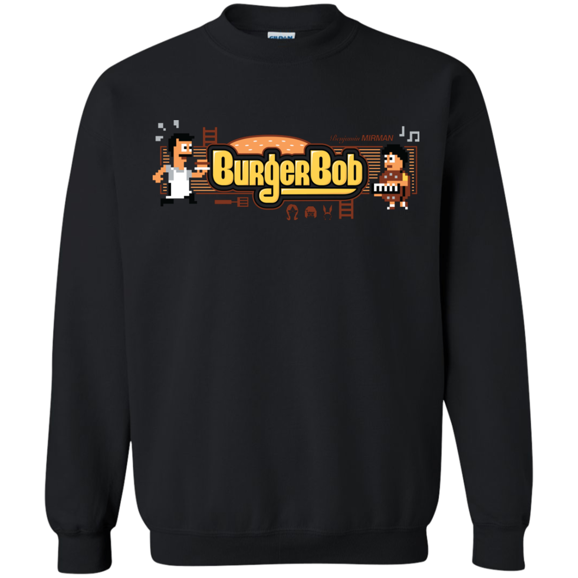 Burger Bob Crewneck Sweatshirt