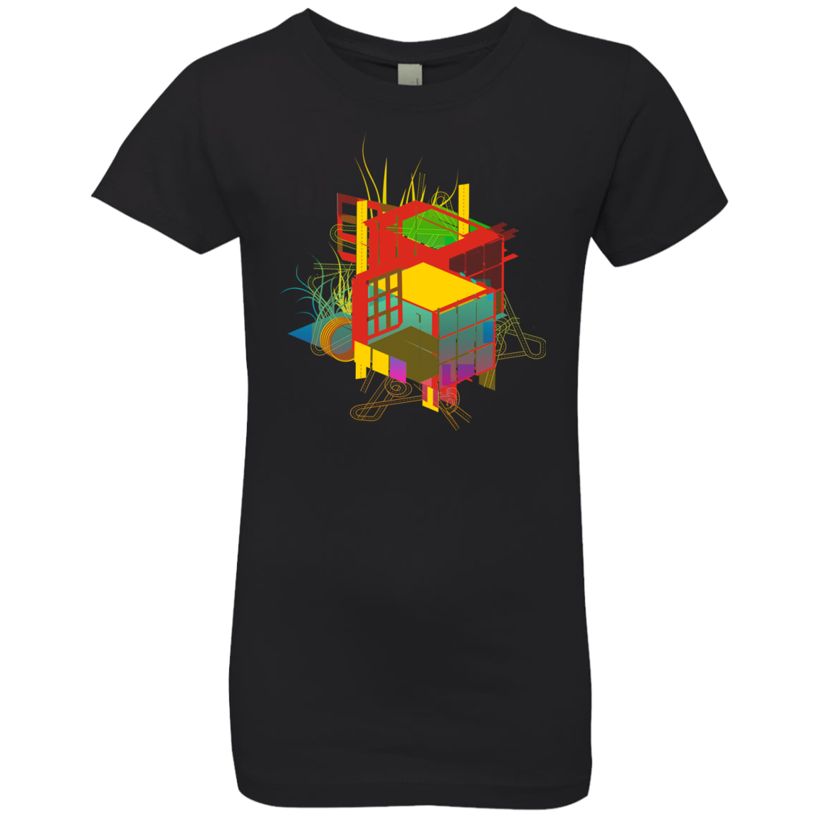 Rubik's Building Girls Premium T-Shirt