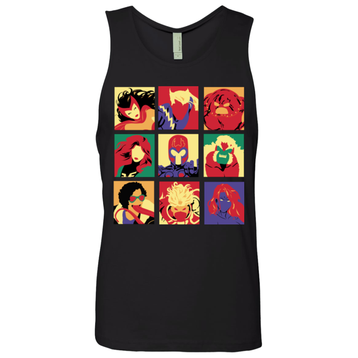 X villains pop Men's Premium Tank Top