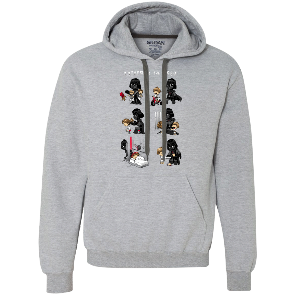 Father of the year Premium Fleece Hoodie