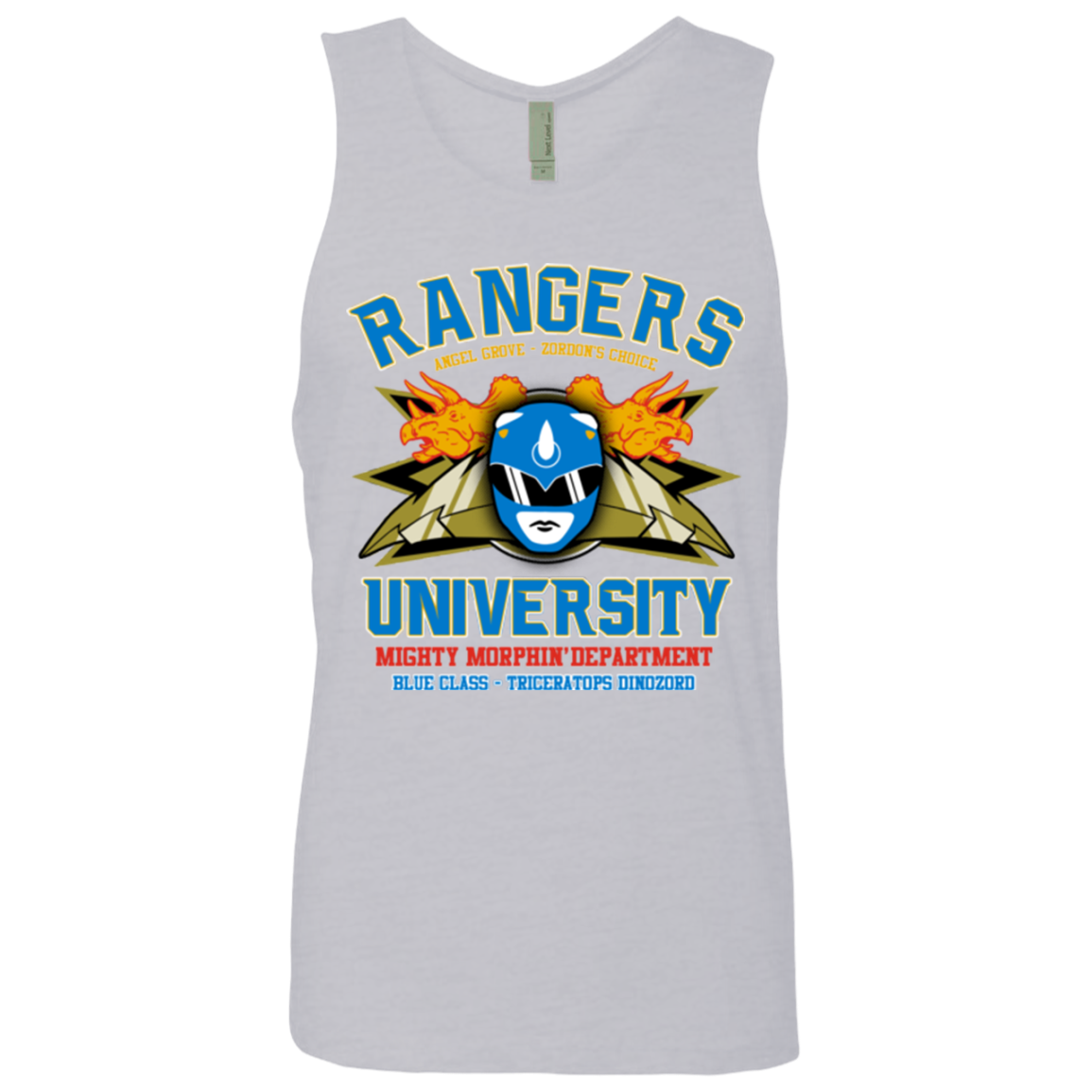 Rangers U Blue Ranger Men's Premium Tank Top