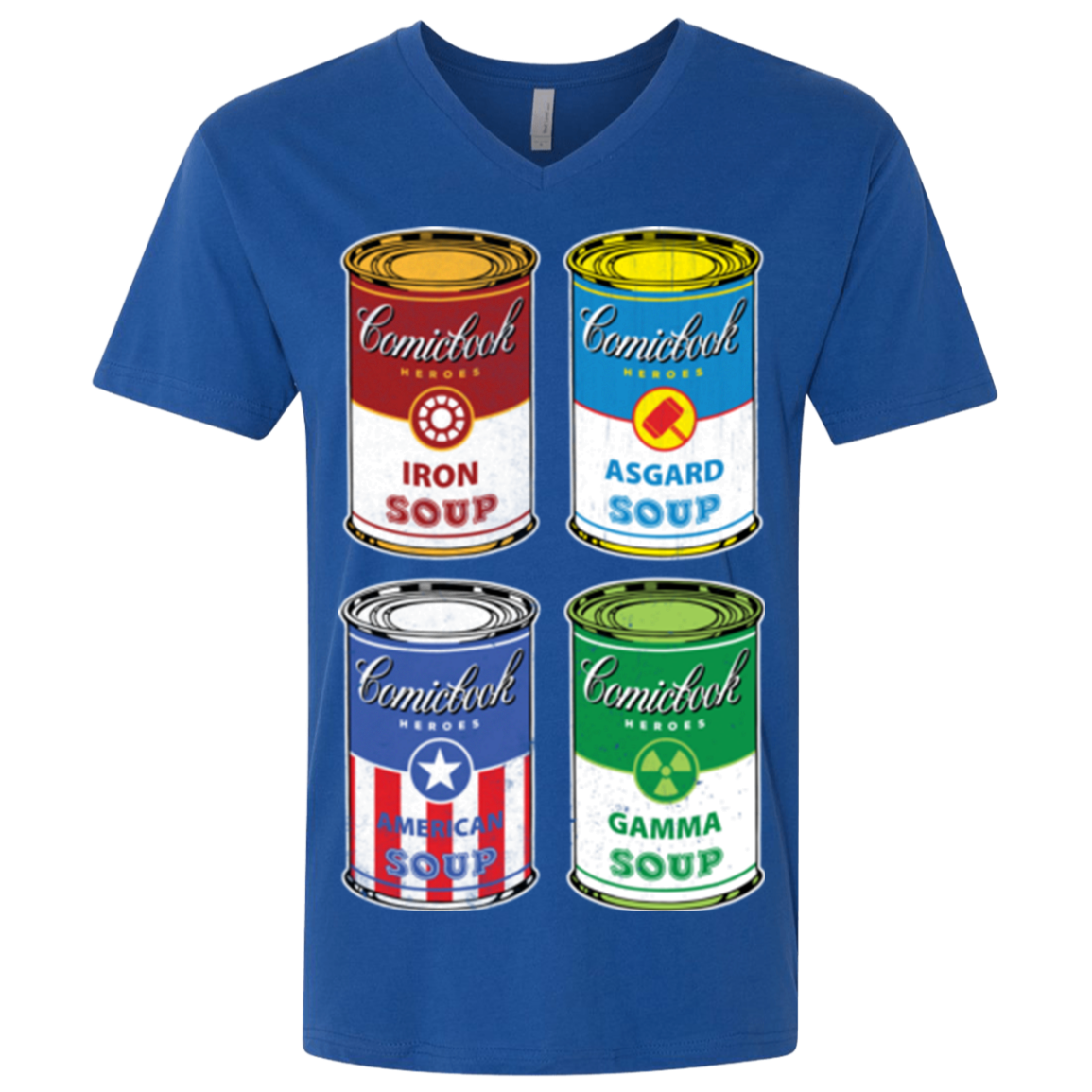 Soup Assemble Men's Premium V-Neck