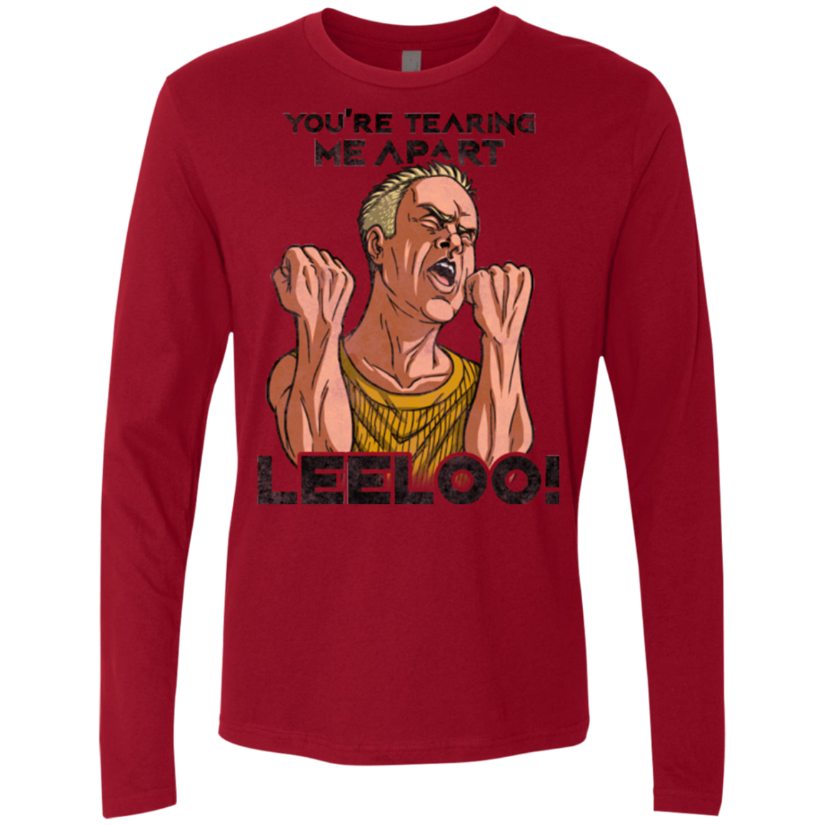 Youre Tearing Me Apart Leeloo Men's Premium Long Sleeve