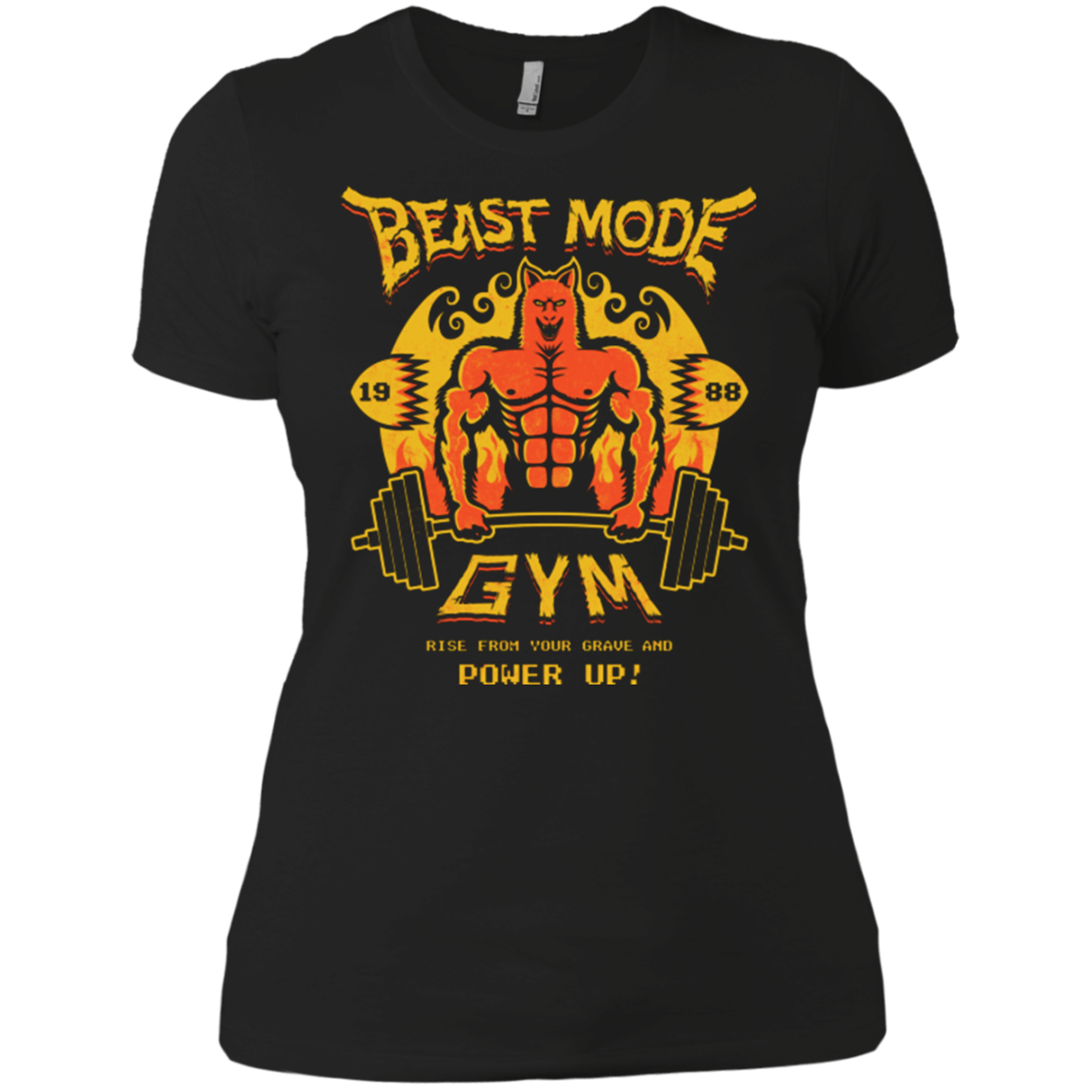 Beast Mode Gym Women's Premium T-Shirt
