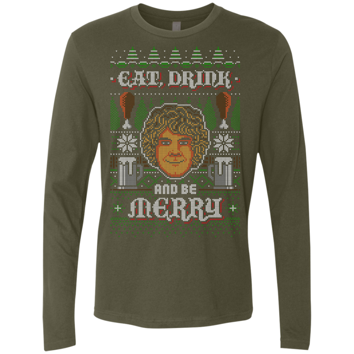 Be Merry Men's Premium Long Sleeve