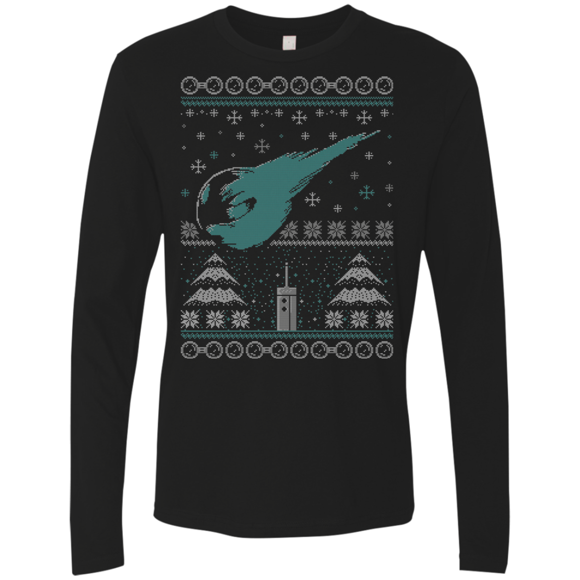Ugly Fantasy Sweater Men's Premium Long Sleeve