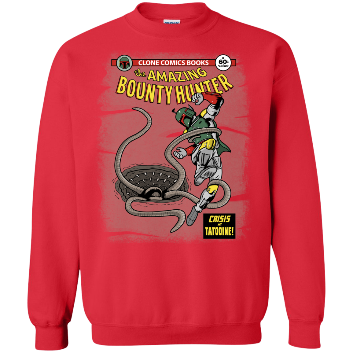 The Amazing Bounty Hunter Crewneck Sweatshirt