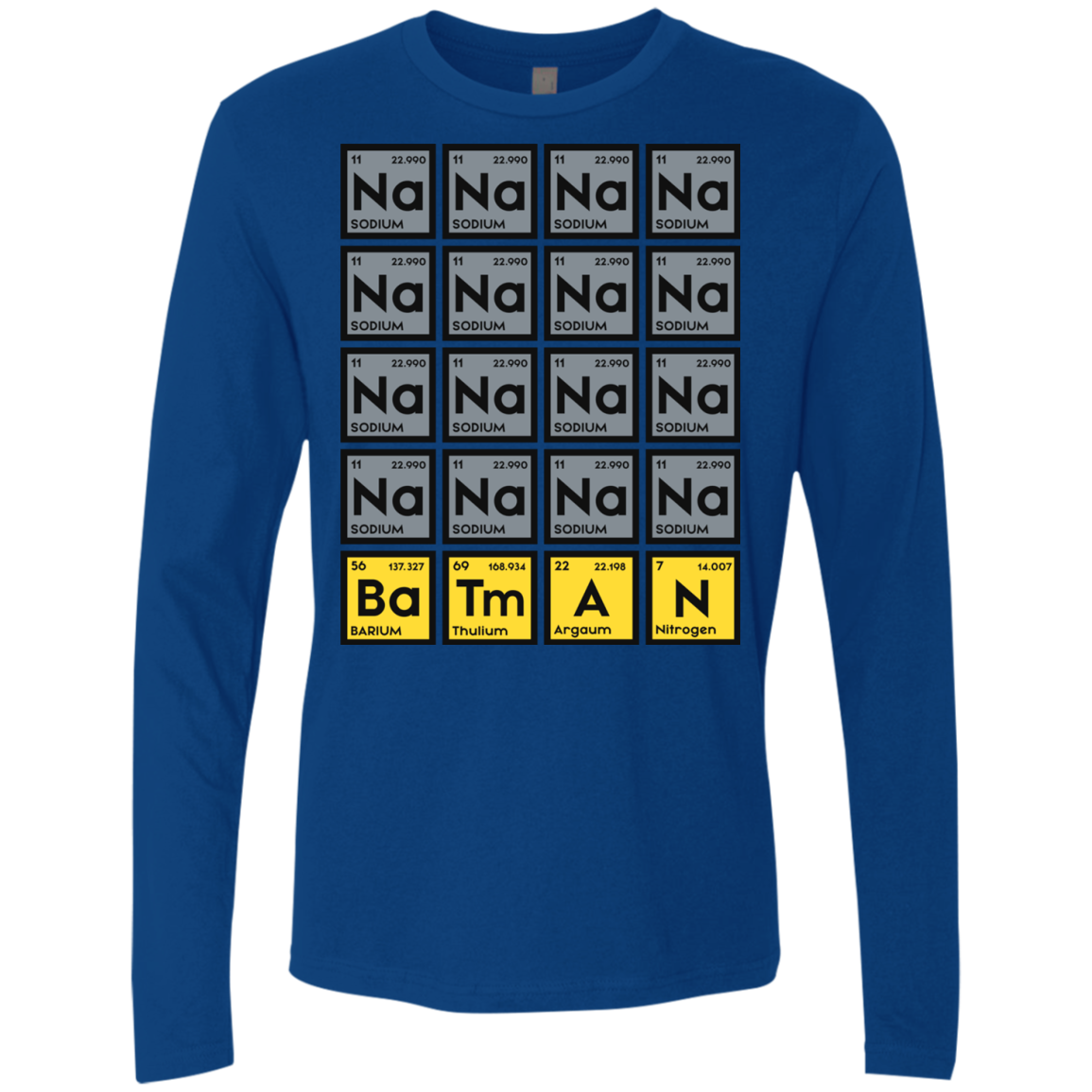 Batmanium Men's Premium Long Sleeve