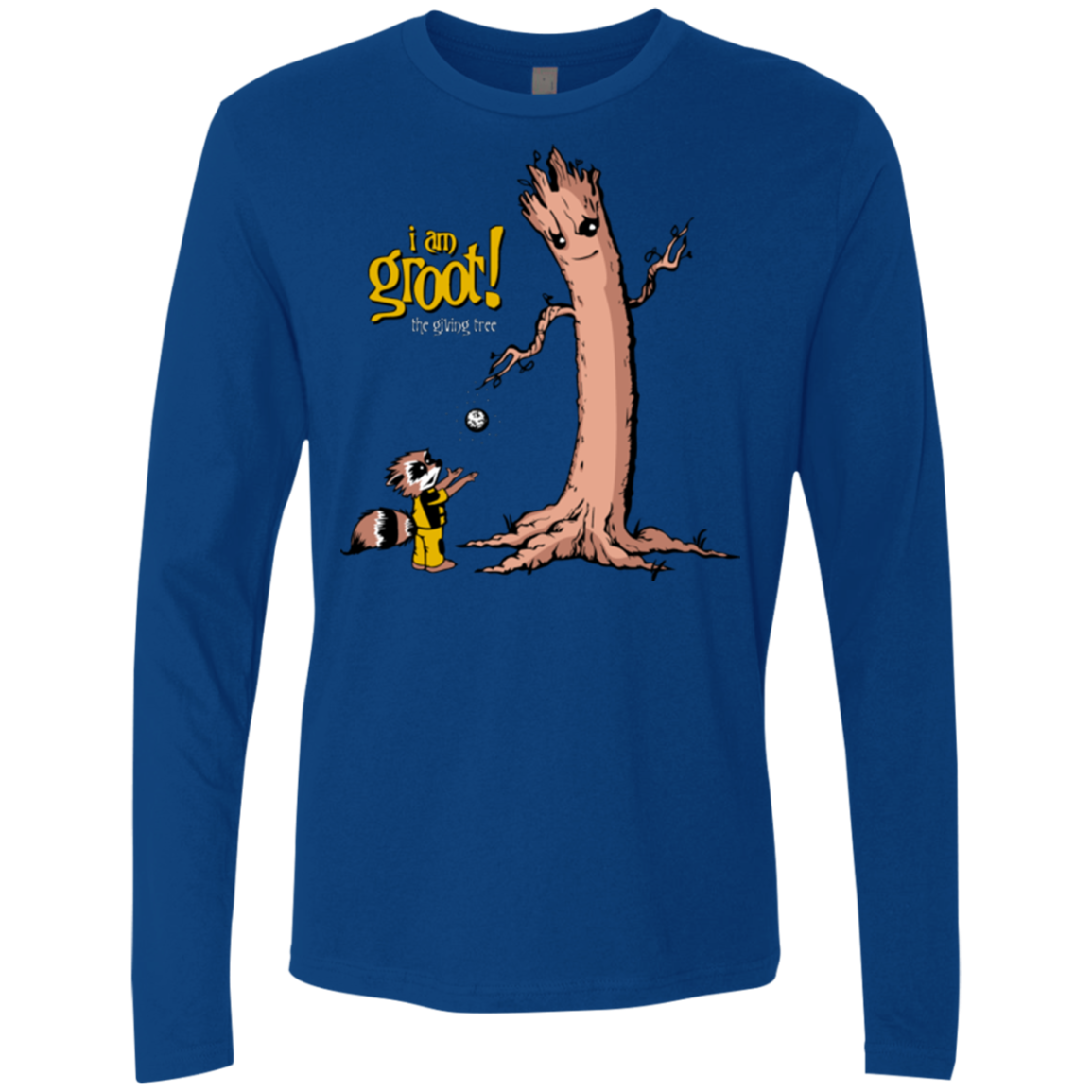 Groots Giving Men's Premium Long Sleeve