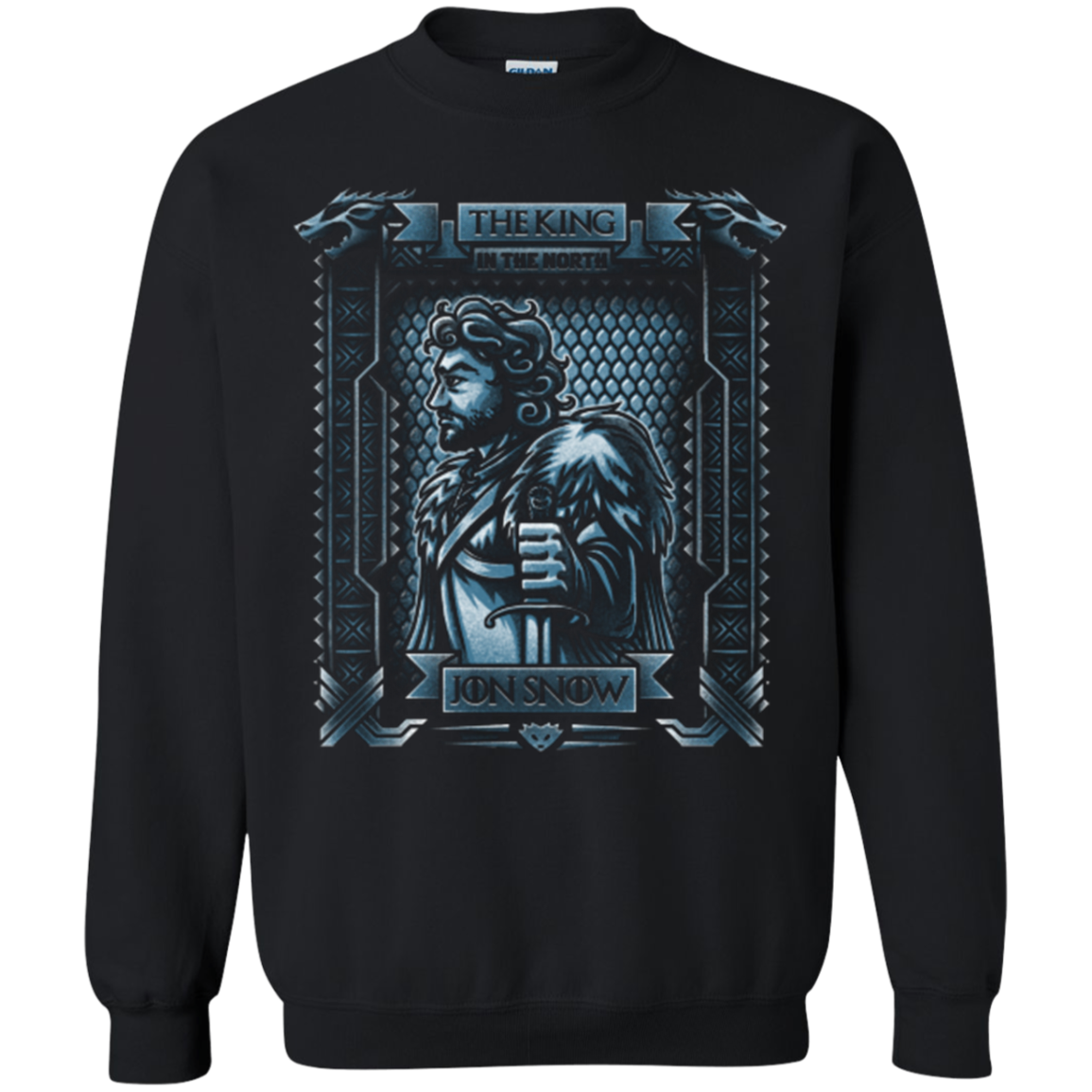 Jon Snow King in the North Crewneck Sweatshirt