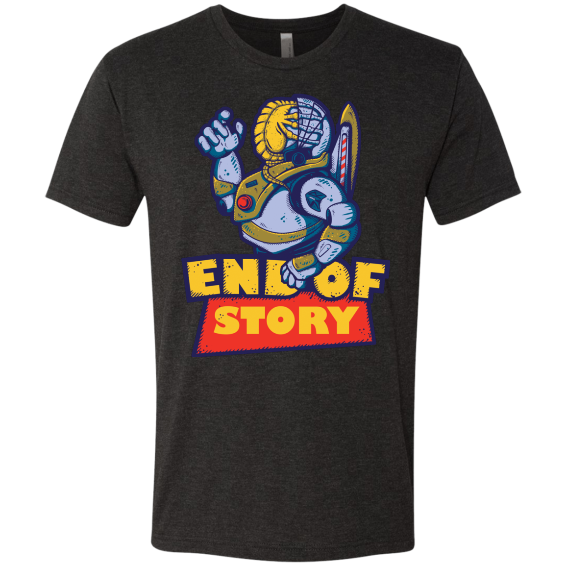 END OF STORY Men's Triblend T-Shirt