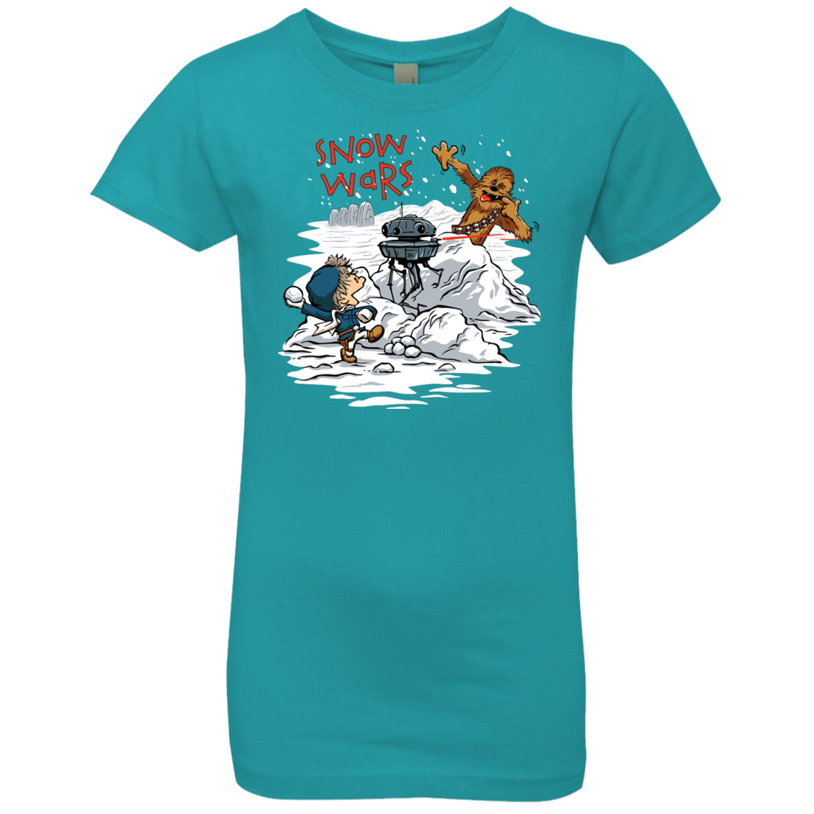 Snow Wars Girls Premium T-Shirt