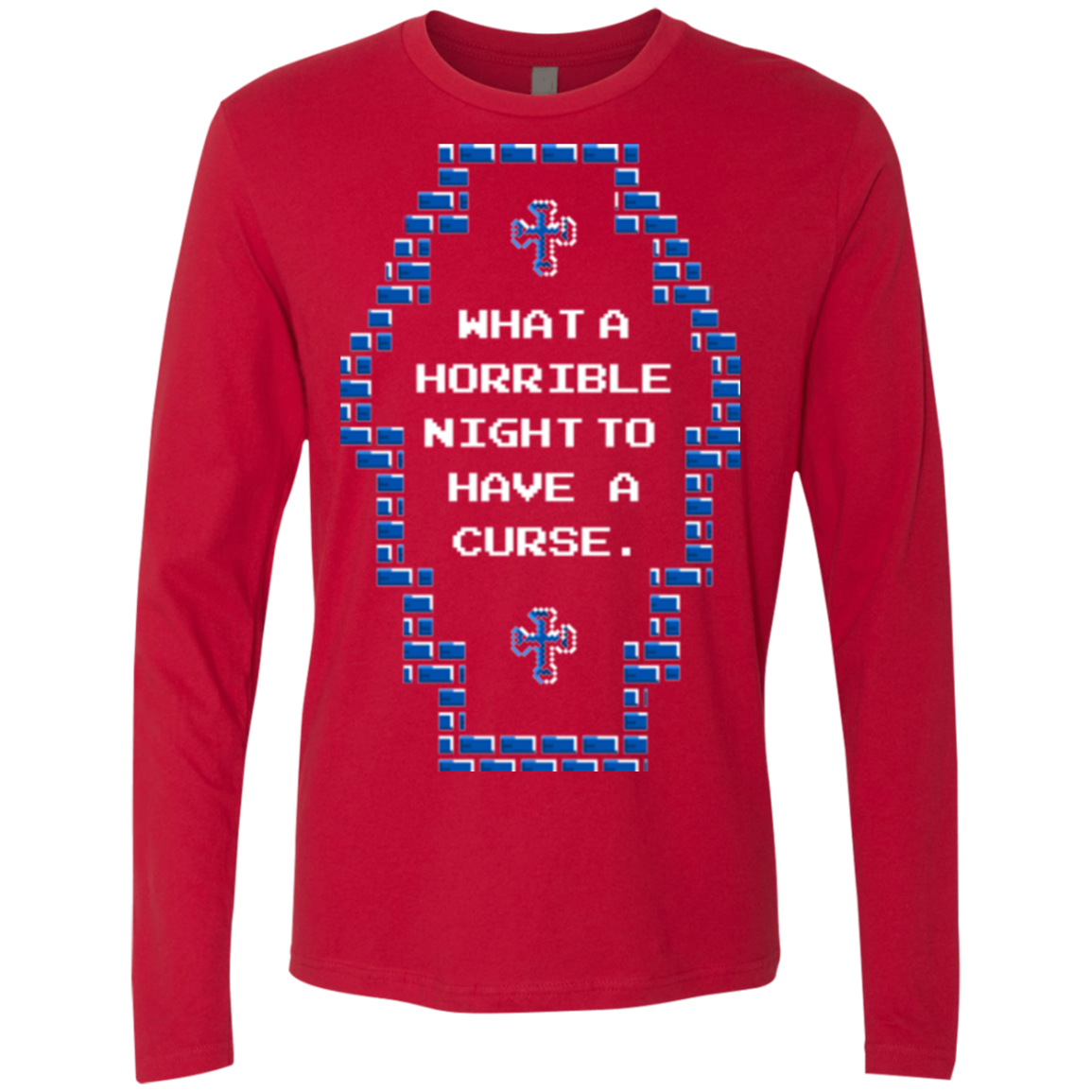 What a Horrible Night Men's Premium Long Sleeve