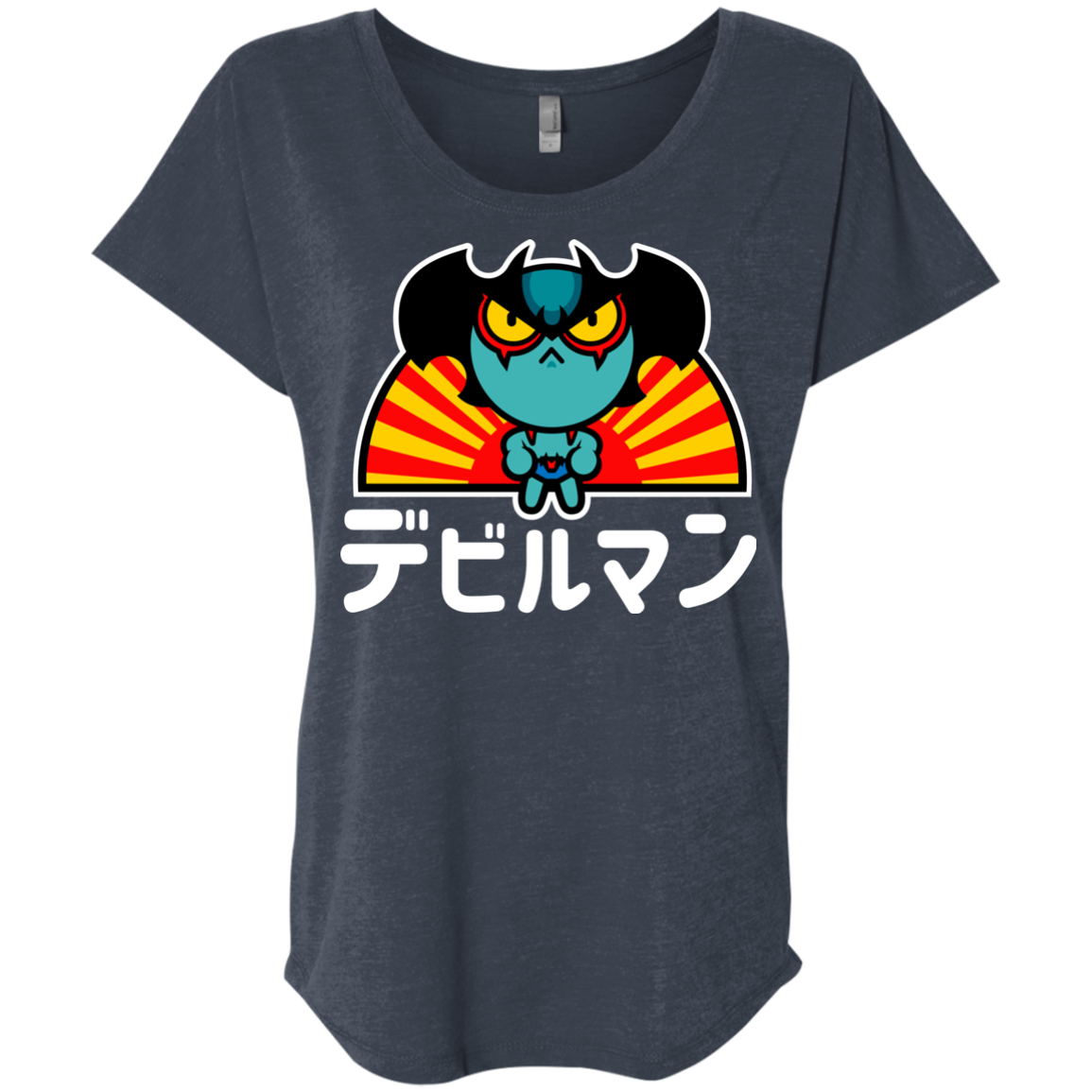 ChibiDebiruman Triblend Dolman Sleeve