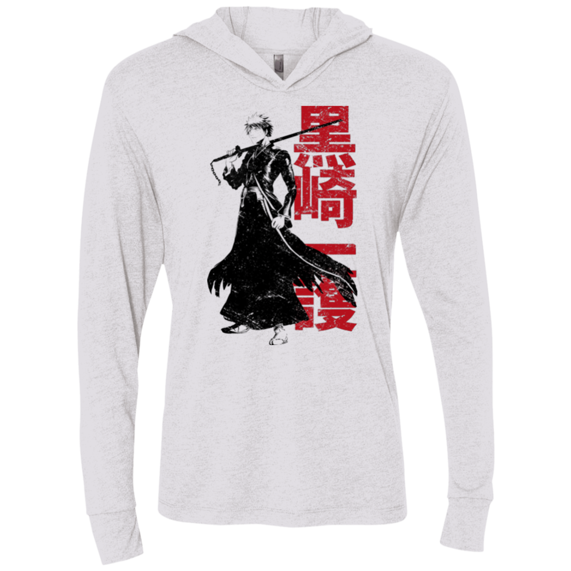Soul Reaper Triblend Long Sleeve Hoodie Tee