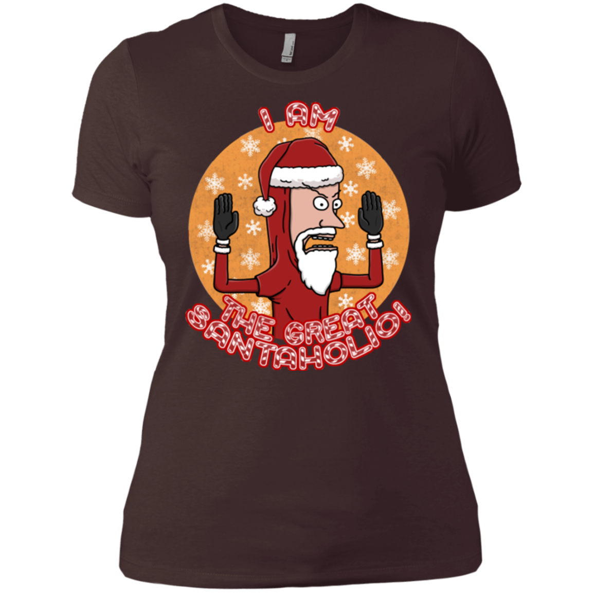 The Great Santaholio Women's Premium T-Shirt