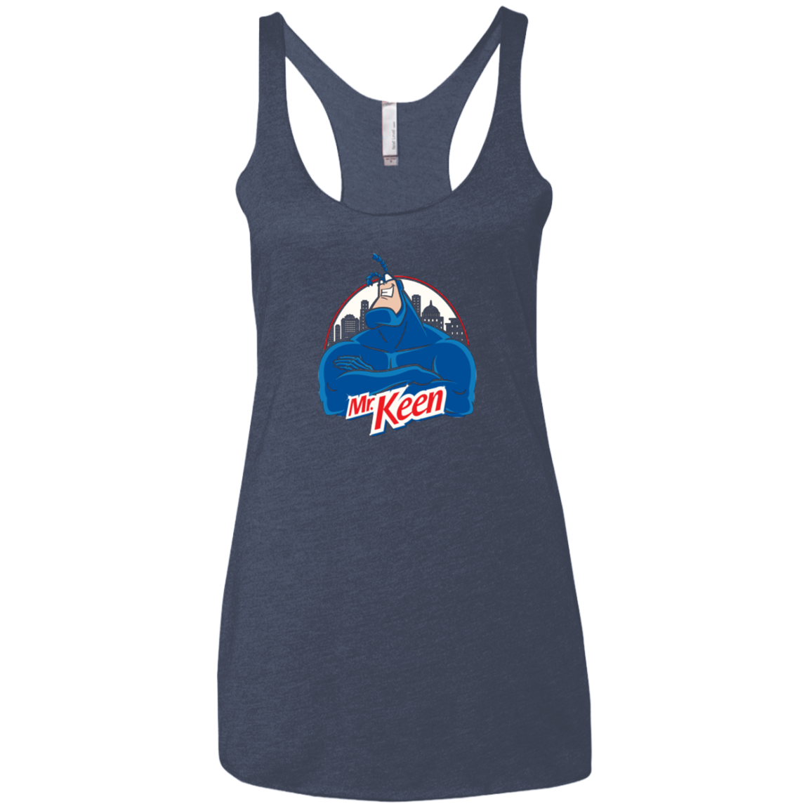 Mr. Keen Women's Triblend Racerback Tank