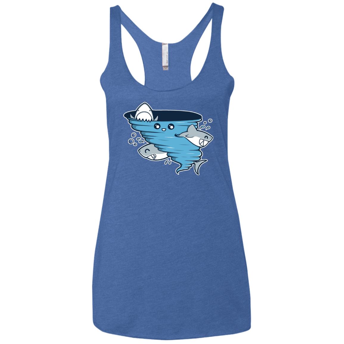 Cutenado Women's Triblend Racerback Tank