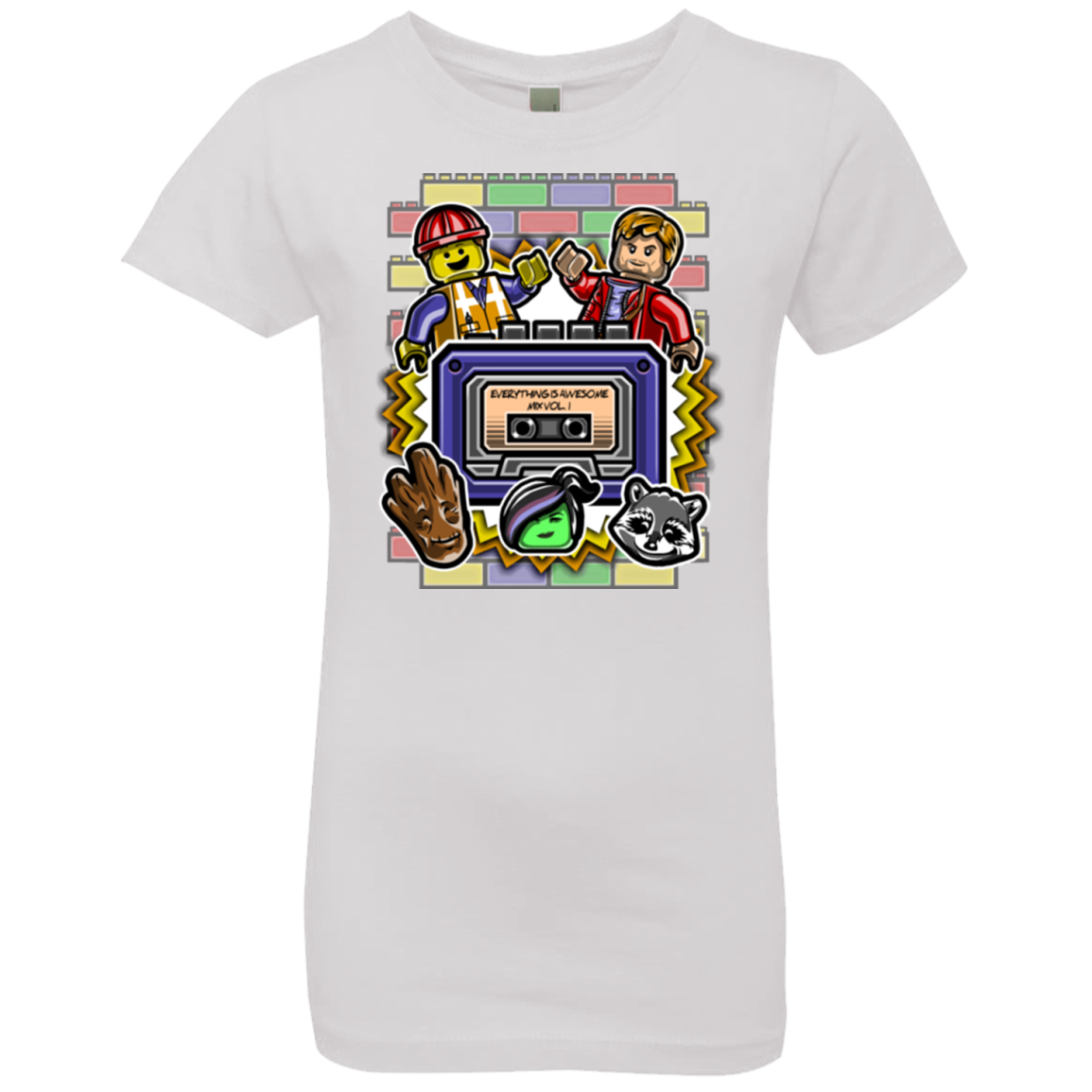 Everything is awesome mix Girls Premium T-Shirt