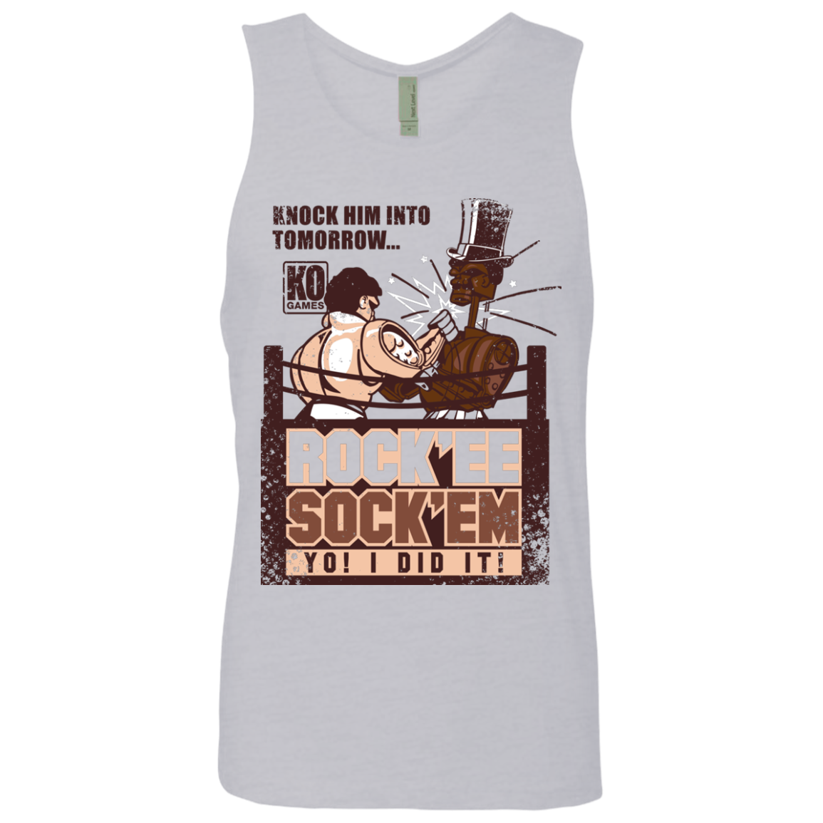 Rockee Sockem Men's Premium Tank Top