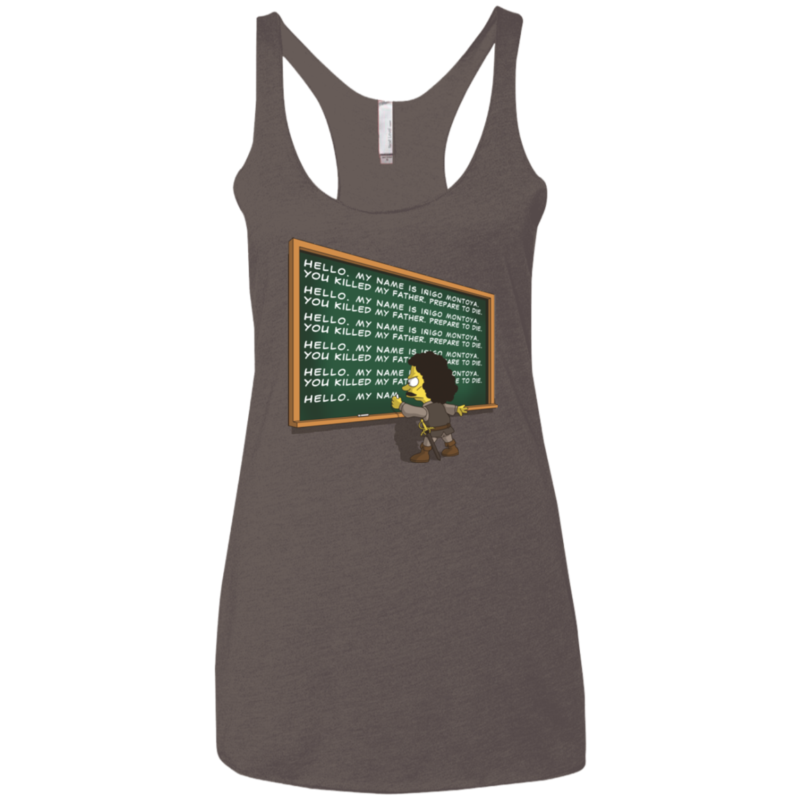 Montoya Detention Women's Triblend Racerback Tank