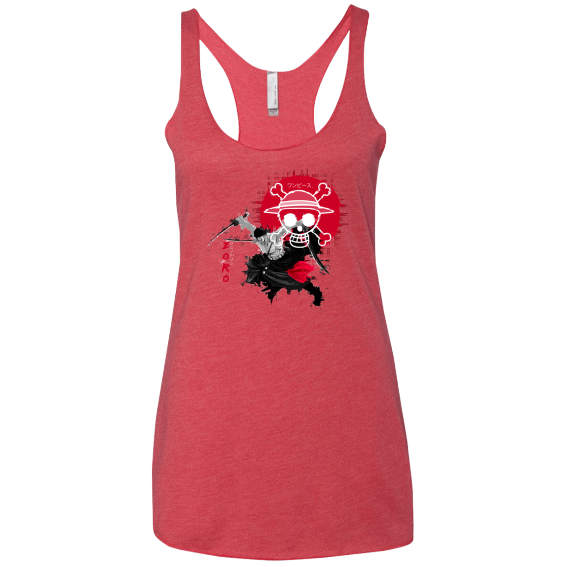 Zoro Women's Triblend Racerback Tank