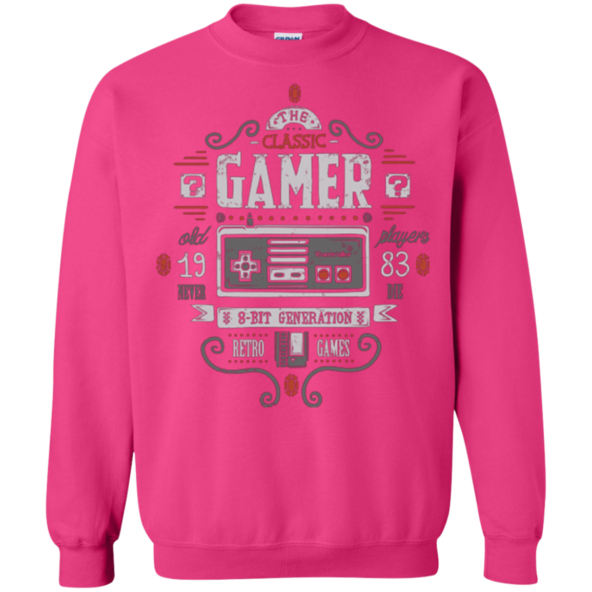 Classic Gamer Crewneck Sweatshirt