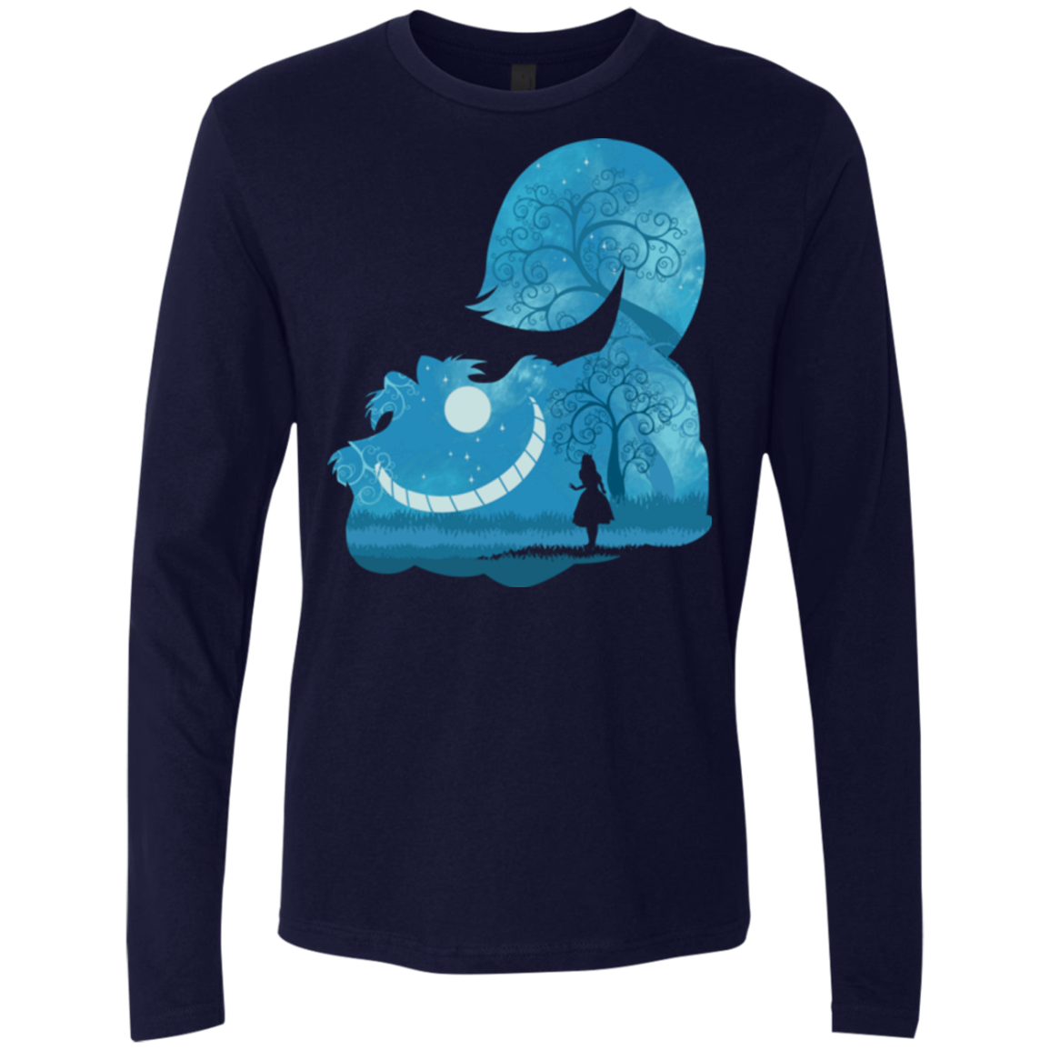 Cheshire Portrait Men's Premium Long Sleeve