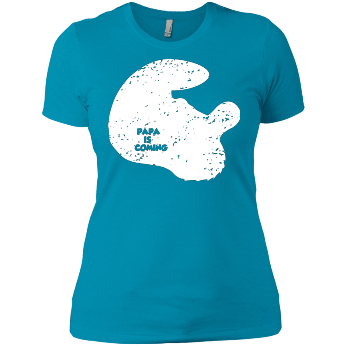 Papa Is Coming Women's Premium T-Shirt