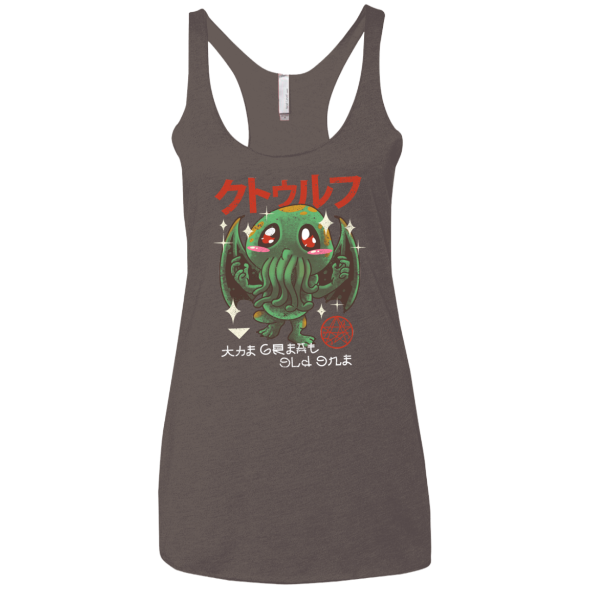 The Great Old Kawaii Women's Triblend Racerback Tank