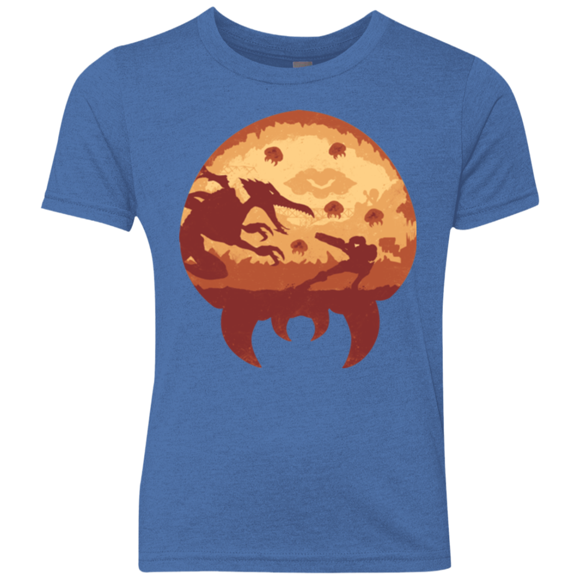 Escape from Zebes Youth Triblend T-Shirt