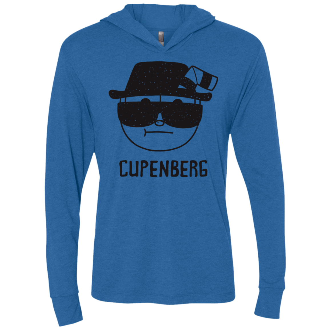 Cupenberg Triblend Long Sleeve Hoodie Tee