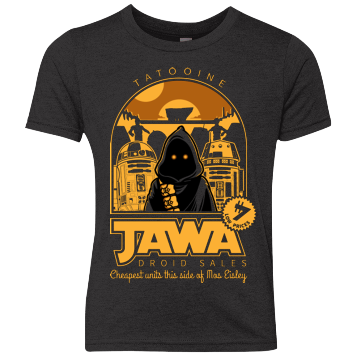 Jawa Droid Sales Youth Triblend T-Shirt