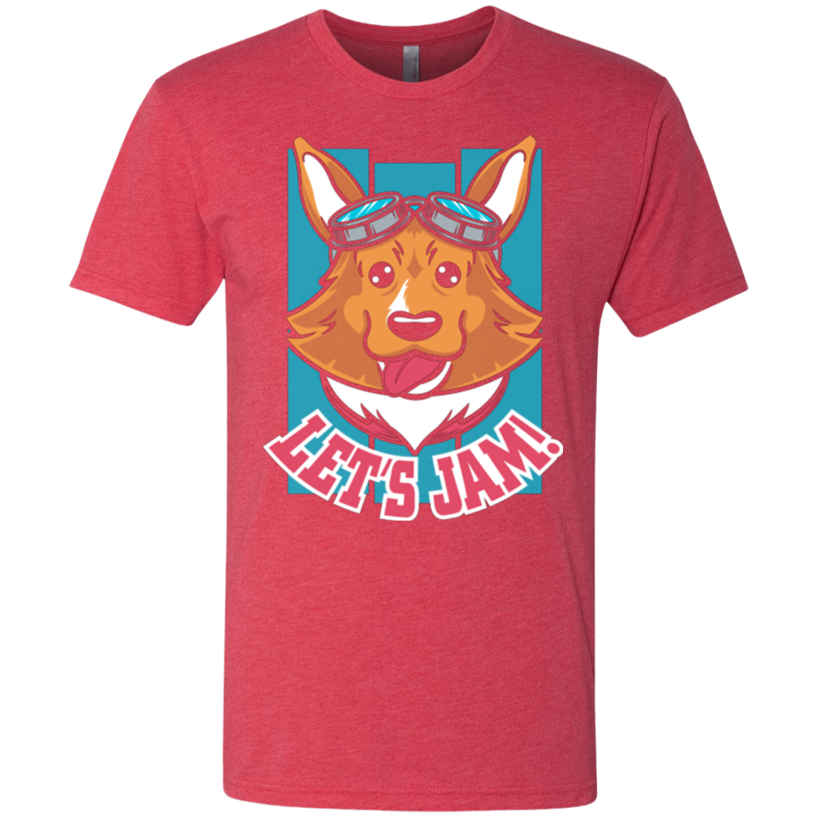 Lets Jam (2) Men's Triblend T-Shirt