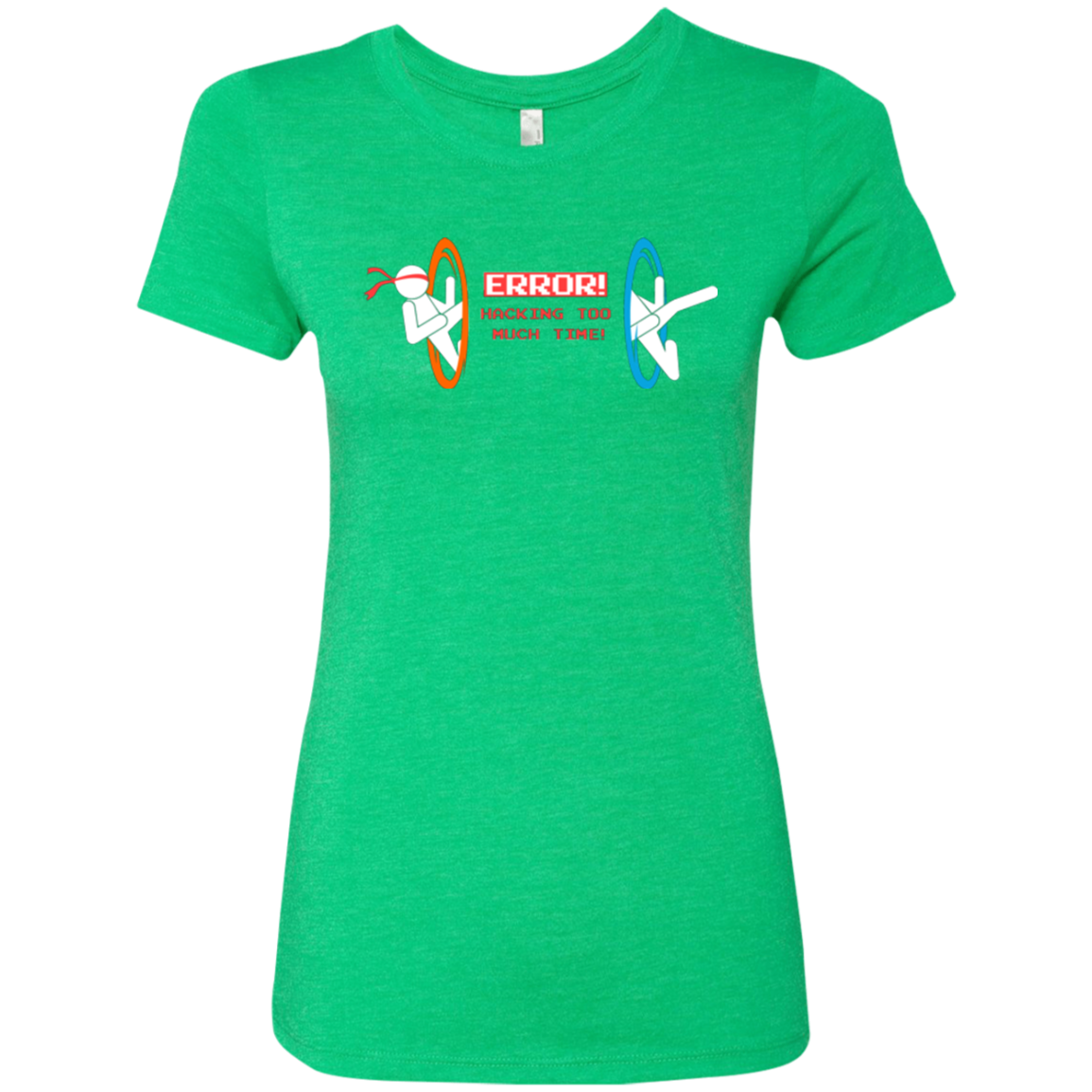 Hacking Error Women's Triblend T-Shirt