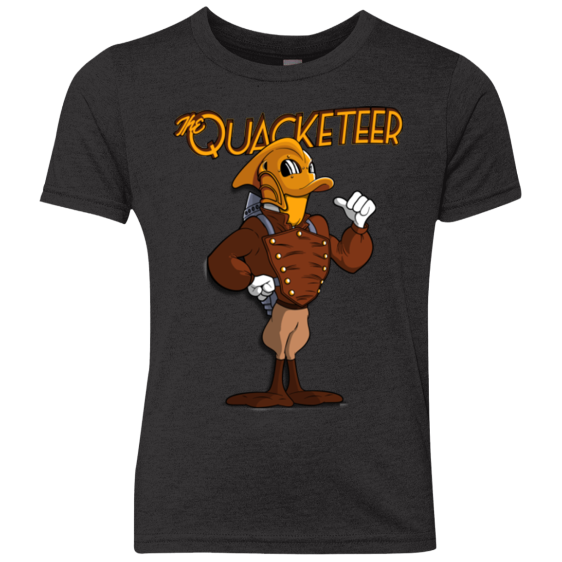 The Quacketeer Youth Triblend T-Shirt