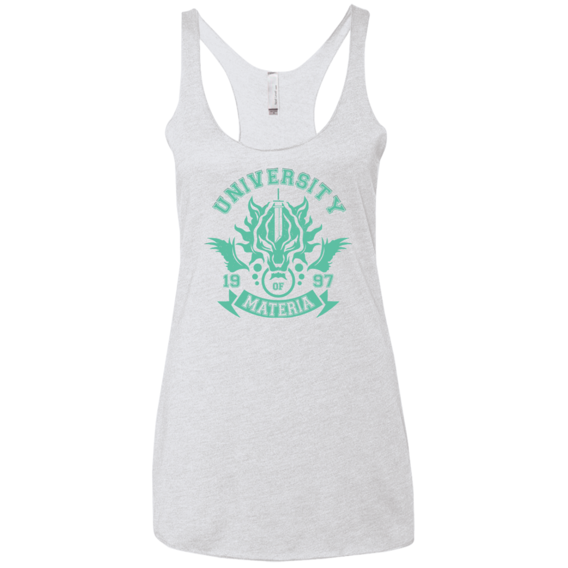 University of Materia Women's Triblend Racerback Tank