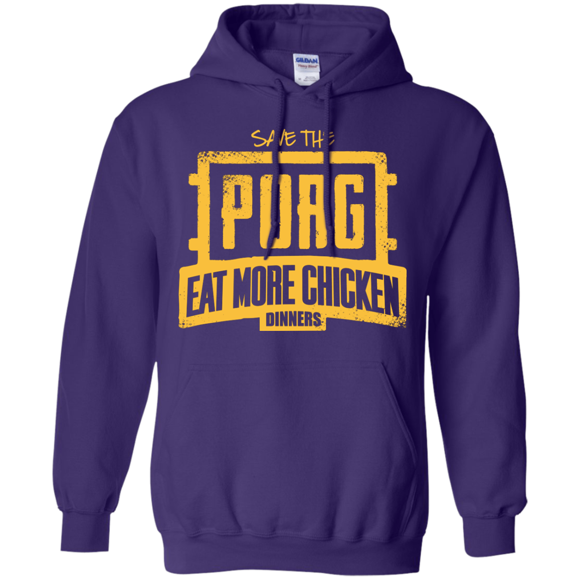 Eat More Chicken Pullover Hoodie